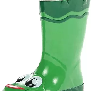 چکمه بارانی پسرانه وسترن چیف مدل Waterproof طرح‌دار