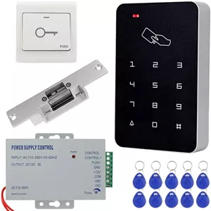 سیستم کنترل تردد Kadongli مدل KDL به همراه قفل برقی و 10 عدد تگ RFID