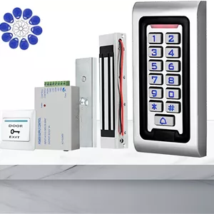 سیستم کنترل تردد ReaIOKbii مدل Waterproof به همراه قفل مغناطیسی 180 کیلوگرمی