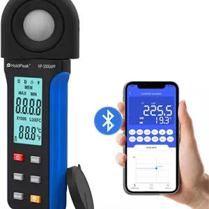 لوکس‌متر دیجیتال هولدپیک مدل 5000APP ظرفیت 400000 لوکس