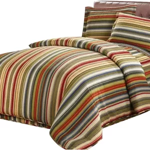 لحاف سرویس روتختی مدل Stripe ابعاد 230x250 سانتی‌متر 
