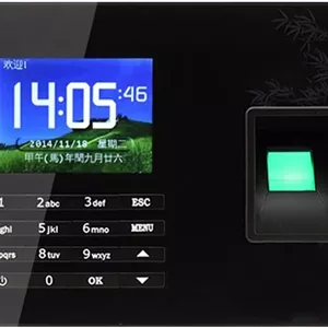 gxyglsgysgjs Enterprise Electronic Equipment A-C051 P2P Biometric Fingerprint Time Attendance System Clock Recorder Employee Recognition Recording Device Electronic Machine Enterprise Time Attendance