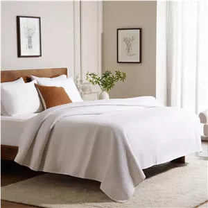 روتختی لحاف دوزی شده یوسل کانشس پن هوم - 220x240 سانتی متر - سفید روشن 
