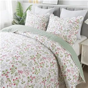لحاف روتختی دونفره HoneiLife مدل Floral سایز کینگ 