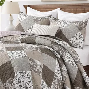 لحاف سرویس روتختی HIARUO مدل Floral Patchwork سایز کوئین 