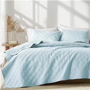 لحاف روتختی یک نفره inron مدل Sky Blue سایز Twin 