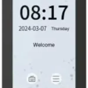 ترمینال کنترل دسترسی چند بیومتریک ZKTeco BioFace D1 با قابلیت SIP و ارتباط تصویری - تشخیص چهرهاثر انگشتکارت - حضور و غیاب - LANWIFI بدون POE