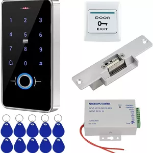 سیستم کنترل تردد FST مدل Biometric با قفل برقی و کارت‌خوان