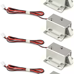 قفل برقی QWORK مدل DC 12V مجموعه 4 عددی