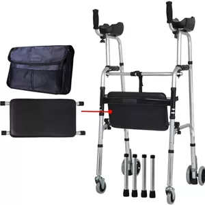 واکر تاشو مدل 4 Wheel Rolling ظرفیت 440 پوند