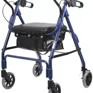 واکر تاشو مدل Rollator با قابلیت تنظیم ارتفاع