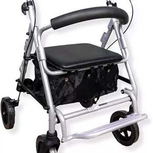 واکر تاشو ریهامو مدل Aluminum ظرفیت 110 کیلوگرم