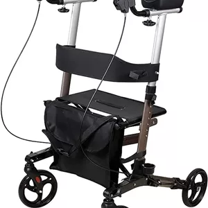 واکر تاشو آلومینیومی مدل Upright چرخ 8 اینچ