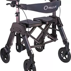 واکر چرخ‌دار Able Life مدل Space Saver تحمل وزن 500 پوند