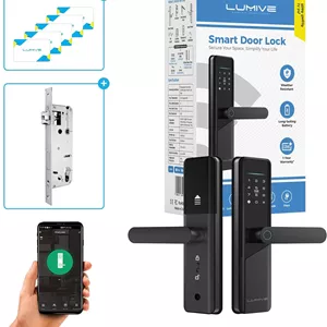 قفل هوشمند لومیو مدل Mortise 4585 با قابلیت اتصال وای‌فای