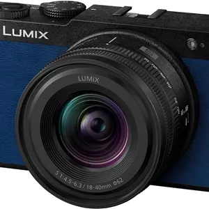 دوربین پاناسونیک Lumix S9 | دوربین هیبریدی فول فریملنز Lumix S 18-40mm F4.5-6.3 (24MP، فوکوس خودکار فازی، تثبیت کننده دوبل، 6K Open Gate، Burst AFC 30ips، برنامه Lumix Lab) - نسخه فرانسوی