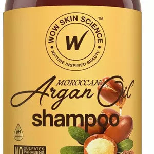 شامپو روغن آرگان مراکشی واو اسکین ساینس - بدون سولفات، مرطوب کننده، مسدود کننده DHT برای موهای خشک، وز و آسیب دیده - مناسب برای خانم ها و آقایان، قهوه ای، رایحه مراکشی، 500 میلی لیتر (تک بسته)