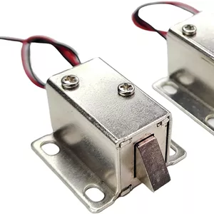 قفل برقی 12 ولت DIYables مدل Solenoid بسته 2 عددی