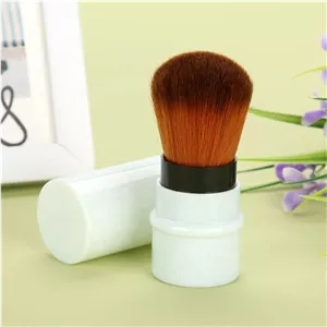 براش آرایشی مدل Retractable Kabuki رنگ سبز