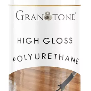 GRANOTONE Water Base Crystal Clear Polyurethane Wood Varnish for Interior, Exterior and Resin Art (Glossy, 500 ML)