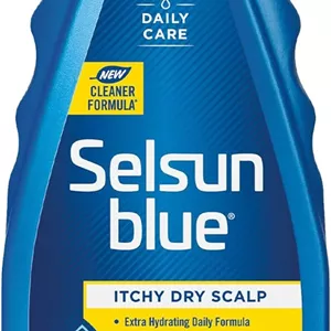 شامپو ضد شوره سر خشک و خارش دار Selsun Blue، 325 میلی لیتر، فرمول فوق آبرسان، پیریتیون زینک 1%