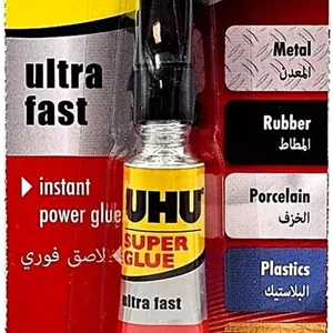 چسب قطره ای فوری مایع اوهو مدل 25253، 3 گرمی، بسته بزرگ