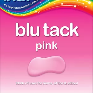 چسب خمیری آبی رنگ اصلی Bostik Blu-Tack بسته 6 عددی (تقریباً 60 گرم) مدل 801608