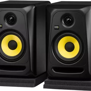 جفت مانیتور استودیویی KRK CL5G3PK1 Classic 5 اینچی به همراه بسته لوازم جانبی