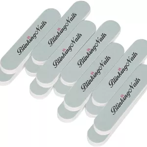 بافر ناخن BlinkingNails برای پولیش، صاف و براق کردن ناخن های طبیعی - مینی بلاک گریت 600/3000 برای پولیش ناخن 