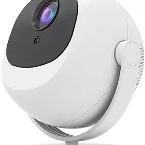 پروژکتور سینمای خانگی 4K WiFi – فوکوس خودکار، نمایشگر اصلی 1080P، وایرلس دو بانده 5G/2.4G، سازگار با HD-MI، پشتیبانی از نتفلیکس، پروژکتور ویدیویی مینی قابل حمل برای فیلم، بازی، فضای باز