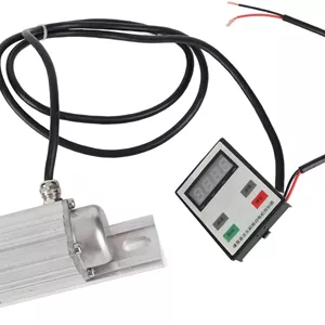 موتور ویبره عمومی، موتور ارتعاشی 7500 دور در دقیقه نمایشگر دیجیتال ویبراتور بتن با کنترل کننده سرعت 24 ولت DC بدون جاروبک برای میز لرزاننده شن و ماسه (30 وات)