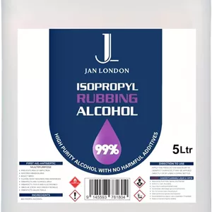 محلول ضدعفونی‌کننده JAN LONDON مدل Isopropyl حجم 5 لیتر