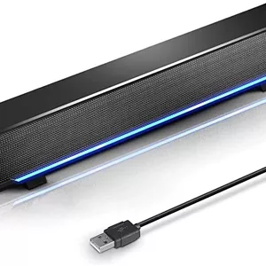 اسپیکر دسکتاپ Azonee مدل Soundbar اتصال با سیم