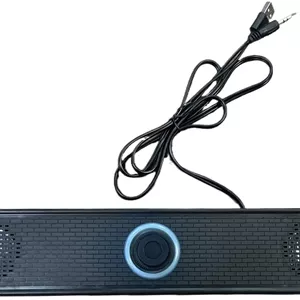 اسپیکر لپ تاپ، اسپیکر کامپیوتر رومیزی، ساندبار با بیس عمیق، تغذیه از طریق USB برای استیج، موسیقی، کلاس درس، کامپیوتر، ماشین، تبلت، تلویزیون، پروژکتور، مانیتور، دفتر کار
