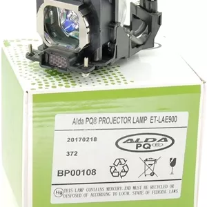 لامپ پروژکتور آلدا PQ-Premium برای پروژکتورهای PANASONIC PT-AE900E، لامپ با محفظه