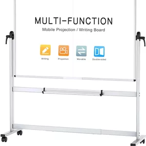 وایت‌برد مغناطیسی VIZ-PRO مدل Double-Sided ابعاد 72x48 اینچ