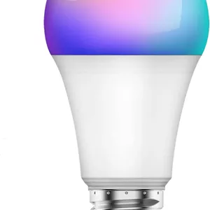 Sky-Touch Smart Light Bulb, Multi Color Changing Dimmable Smart Wifi And Bluetooth Compatible With Alexa And Google Home Assistant, 10W