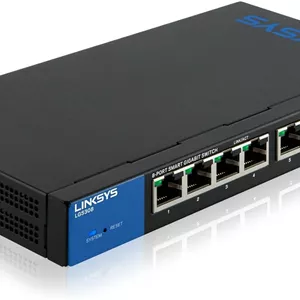 سوییچ شبکه لینک‌سیس مدل LGS308-UK هشت پورت
