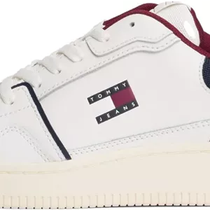 کفش مردانه تامی جینز مدل Tjm Retro Basket Em0em01610 با ساق کوتاه