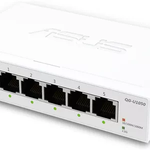 سوییچ شبکه ایسوس مدل QG-U1050 پنج پورت 2.5 گیگابیت