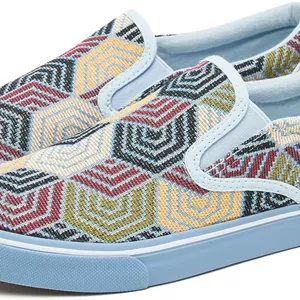 کفش روزمره مردانه یاگیان مدل Slip on رنگ آبی