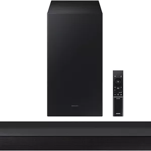 ساندبار بی سیم 3.1 کاناله سامسونگ با Dolby Digital/DTS Virtual:X، ساب ووفر داخلی و اتصال بلوتوث مدل HW-B650/ZN