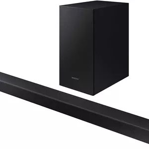 ساندبار سامسونگ HW-T420/ZF 150W، 2.1 کانال، مشکی (بازسازی شده)