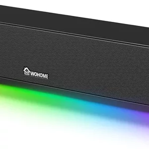 اسپیکر دسکتاپ ووهوم مدل 2.1 با نورپردازی RGB