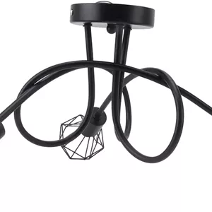 لوستر مدرن LED Phefop، چراغ آویز شیک برای اتاق نشیمن و آشپزخانه - هنر آهن / 51 سانتی متر / 3 عدد لامپ E14 - آشپزخانه و رستوران به سبک روستایی
