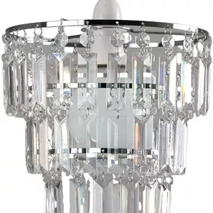 چراغ آویز، لوستر کریستالی مدرن 3 طبقه، چراغ آویز سقفی، روشنایی خلاقانه، مناسب برای اتاق نشیمن لوکس، اتاق خواب، ورودی