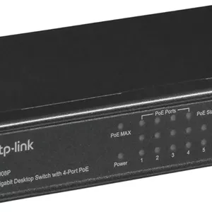 هاب-سوییچ تی پی-لینک 08 پورت مدل PT-SG1008P با سرعت 10/100/1000