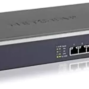 سوئیچ غیر مدیریتی 5 پورت 10G Multi-Gigabit اترنت نت گیر مدل XS505M با 1 پورت SFP برای استفاده رومیزی/نصب در رک