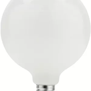 لامپ ادیسونی LED با حباب شیشه ای شیری E27 5W، ولتاژ 220V-240V، لامپ کروی