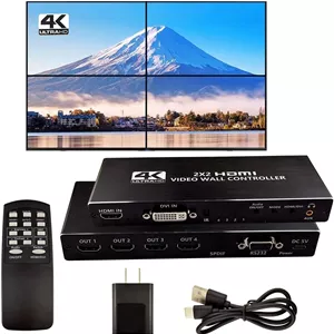 ویدئو وال کنترلر مدل 4K 4-Way HDMI